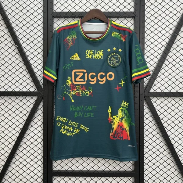 Ajax Especial Grafiti Azul Marino 2025-26 - Versión Fan