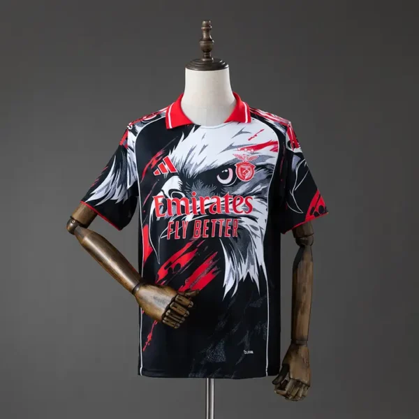 Benfica Especial Eagle Negro Blanco 2026-27 - Versión Fan