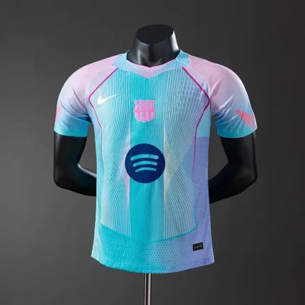 Barcelona Concept Turquesa Rosa 2025-26 - Versión Jugador