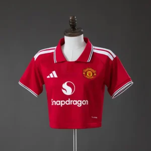 Manchester United Local 2026-27 (Recortada) - Versión Mujer