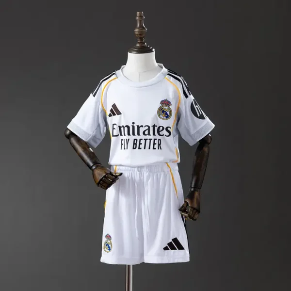 Real Madrid Local 2025-26 - Versión Niño