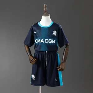 Marseille Azul Marino Visitante 2025-26 - Versión Niño