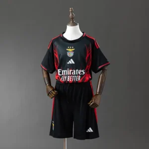 Benfica Entrenamiento Negro 2025-26 - Versión Niño
