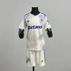 Aston Villa Visitante 2025-26 - Versión Niño