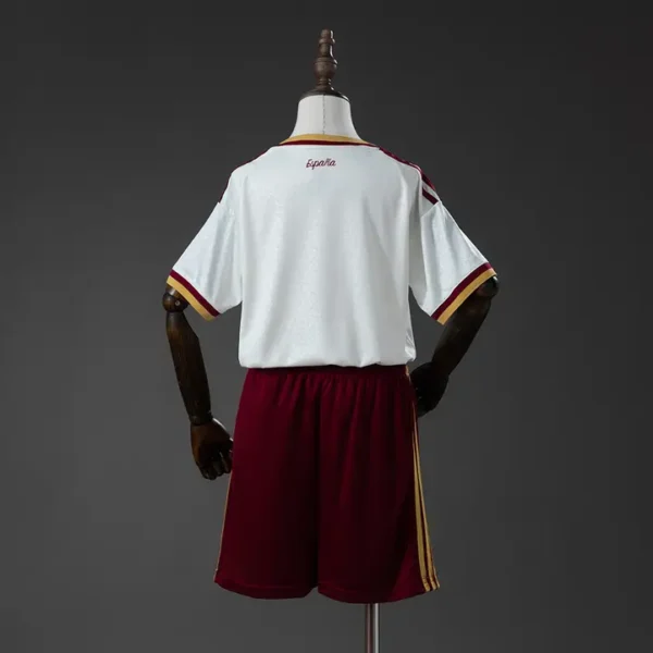 España Blanco Visitante 2026 - Versión Niño