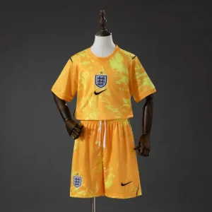 Inglaterra Amarillo Portero 2026 - Versión Niño