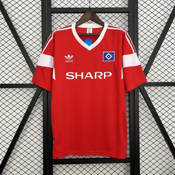 Hamburger SV Rojo 1988 - Versión Retro