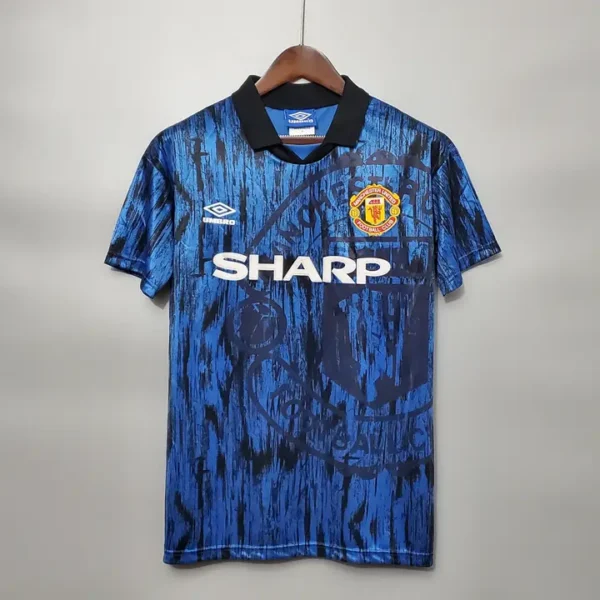Manchester United In The Visitante 1992-93 - Versión Retro