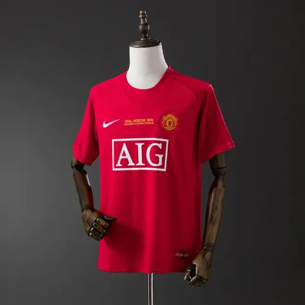 Manchester United Local 2007-08 - Versión Retro