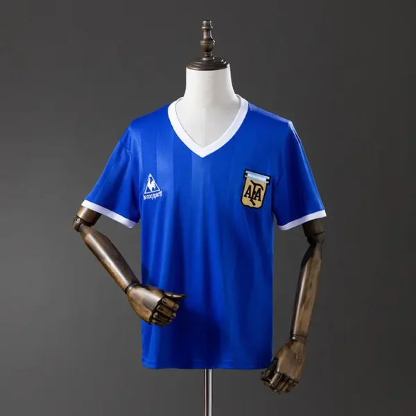 Argentina Visitante 1986 - Versión Retro