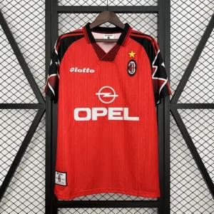 AC Milan Copa Centenario Local 1997-98 - Versión Retro