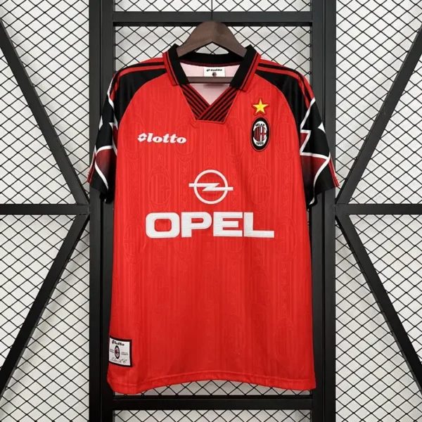 AC Milan Copa Centenario Local 1997-98 - Versión Retro