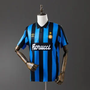 Inter Milan Azul Visitante 1992-94 - Versión Retro